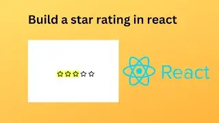 In This React JS tutorial I am going to show you How To Make Star Rating In React JS.