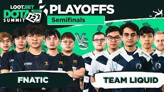 Fnatic vs Team Liquid Game 1 - Dota Summit 12: Semifinals