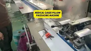 10 PCs Medical Gauzes Pillow Packing Machine | SAYOK #gauzepackingmachine #manufacturer