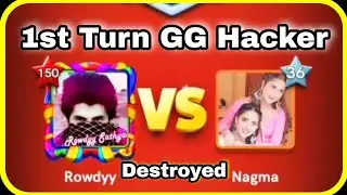 Carrom pool - 1st Turn GG    Hacker Destroyed 😜 MasterMind Hard Gameplay ||