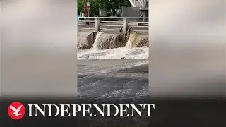 Devastating floods hit Las Vegas as water cascades through strip