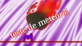 teste de meteoro! #animation #flipaclip #stickman