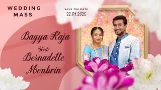 LIVE - 22-01-2025 | Wedding Mass | Bagya Raja WEDS Bernadette Monbrin | St.Andrew's Church | MercyTV