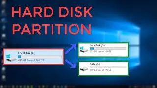 How to Create Partition in windows