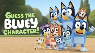 Can You Name Every Bluey Character in 3 Seconds?