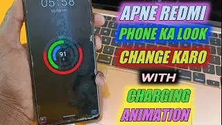 Best Android Dark mod Theme ||all look change with Charging animation #krrishnask