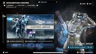HELLDIVERS 2 | control group warbond release day