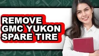 How to Remove Gmc Yukon Spare Tire (only Way)