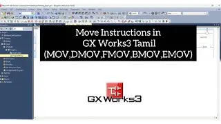Move Functions in GX Works 3 Tamil