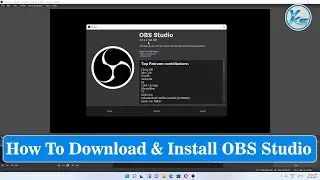 ✅ How To Download And Install OBS Studio 27.1.1 On Windows 11/10/8