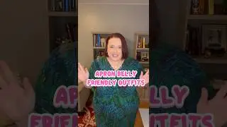 Одежда, подчеркивающая живот, с фартуком *Сатирический