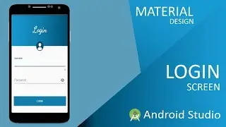 How to Create Beautiful Android Login Form - Material Design in Android Studio