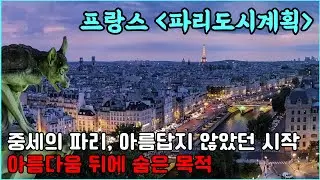 프랑스 '파리도시계획'-중세의 파리, 아름답지 않았던 시작, 아름다움 뒤에 숨은 목적