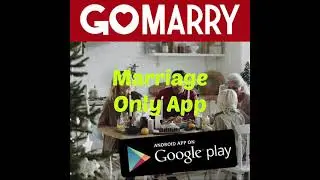 GoMarry.com 1:1 Square Advert for Android App