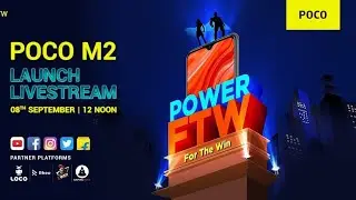 OFFICIAL INDIA - POCO M2 WITH MIUI 12 OFFICIAL LAUNCH EVEN