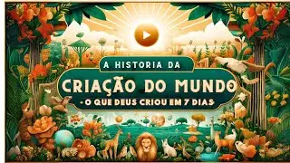 A Criação do Mundo em 7 Dias / A Criação do Mundo / O Que Deus Criou em Cada Dia / Gênesis!