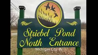 Striebel Pond in March, Michigan City