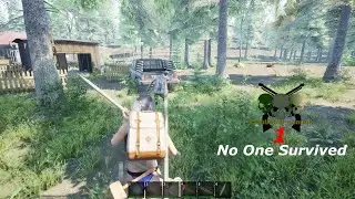 No One Survived - Ep 1 - Open World Survival Crafting Apocalyptic Zombie Game. Lets Play.