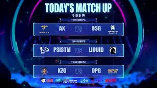 WTL S4 Runkosarja, viikko 11 (3 matsia).  AX vs OSG, PSISTM vs Liquid & KSZ vs DPG