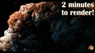 Tutorial/timelapse of making a nebula in blender!