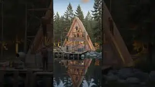 Building a Cabin in the Middle of Nature I #cabinbuild #offgrid #nature #timelapse #woodworking