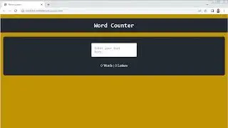 Creating the Word counter web app using HTML, CSS and JavaScript in Telugu | @cs_techbytes_in_telugu