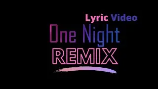 One Night - Amy G (Thomas Graham Remix)