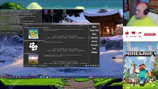 A new Minecraft challenge with an older pack day 2: Linux streaming