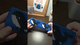 Обожаю жаккард крючком #мккрючком #вязание #вязанаяигрушка #хобби #crochet #амигуруми #мккрючком