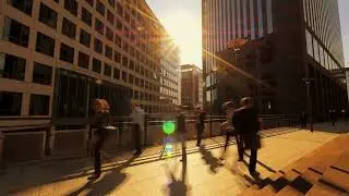 Crowd Of People Walking In The Street In City | Stock Video | Pixadisc