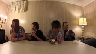 BroX3 does the Chubby Bunny challenge
