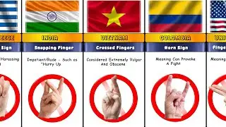 Gestures That Are Offensive or Illegal In Different Countries