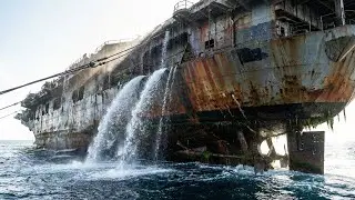 Salvaging & Restoring a Forgotten Aircraft Carrier After 70 Years Beneath the Deep Ocean War Relics