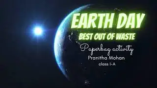 Paper bag activity - earth day