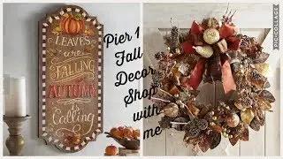 Fall decor   ~  Come shop with me!
