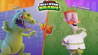 Nickelodeon All-Star Brawl | Reptar VS Nigel Thornberry