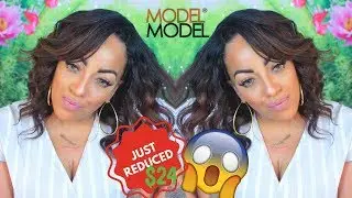 Model Model Bubble Meadow Slayed Synthetic Lace Frontal Wig ONLY $24 samsbeauty