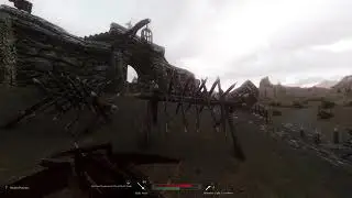 [Ultimate Skyrim 4.0] Fort Greymore Clip