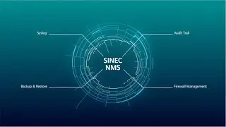 SINEC NMS network management acc. to security standards IEC 62443