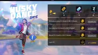 How To Complete New Event In FF | Free Husky Dance Emote🤩 | Free Fire New Event | FF New Event Today