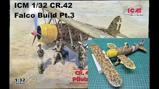 ICM 1/32 CR.42 Falco Build Pt.3