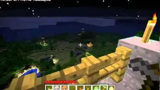 Minecraft, 1 week-end later (multiplayer alpha version 1.1.2)