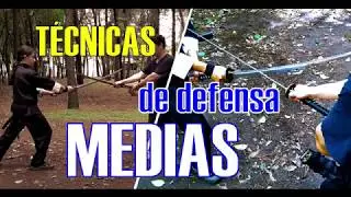 Guardias medias de espada / t&eacute;cnicas de defensa medias