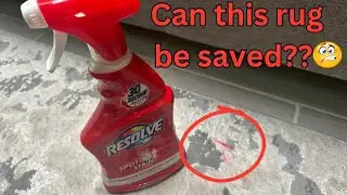 Resolve Carpet Cleaner Spray Test: Removing Red Stain! Will It Work?