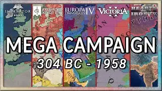 Ancient Empires Mega Campaign: Imperator Rome to CK3 to EU4 to Vicky 2 to HOI4 - 2262 yrs of history