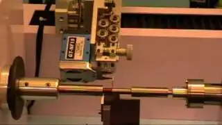 Benchtop ferrite air coil winding machine