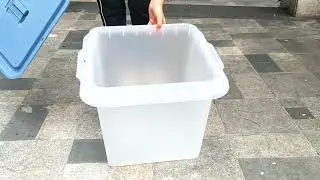 45L Transparent Plastic Election Ballot Box