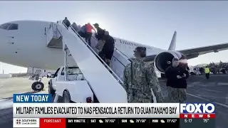 Guantanamo Bay evacuees return home after Hurricane Melissa