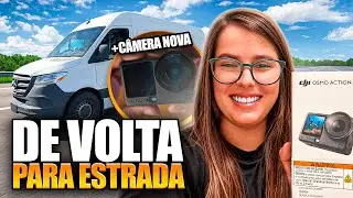 Ganhei uma c&acirc;mera nova de anivers&aacute;rio + De volta para estrada 🇺🇸