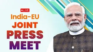 LIVE: PM at joint press meet with President of European Commission & President of European Council